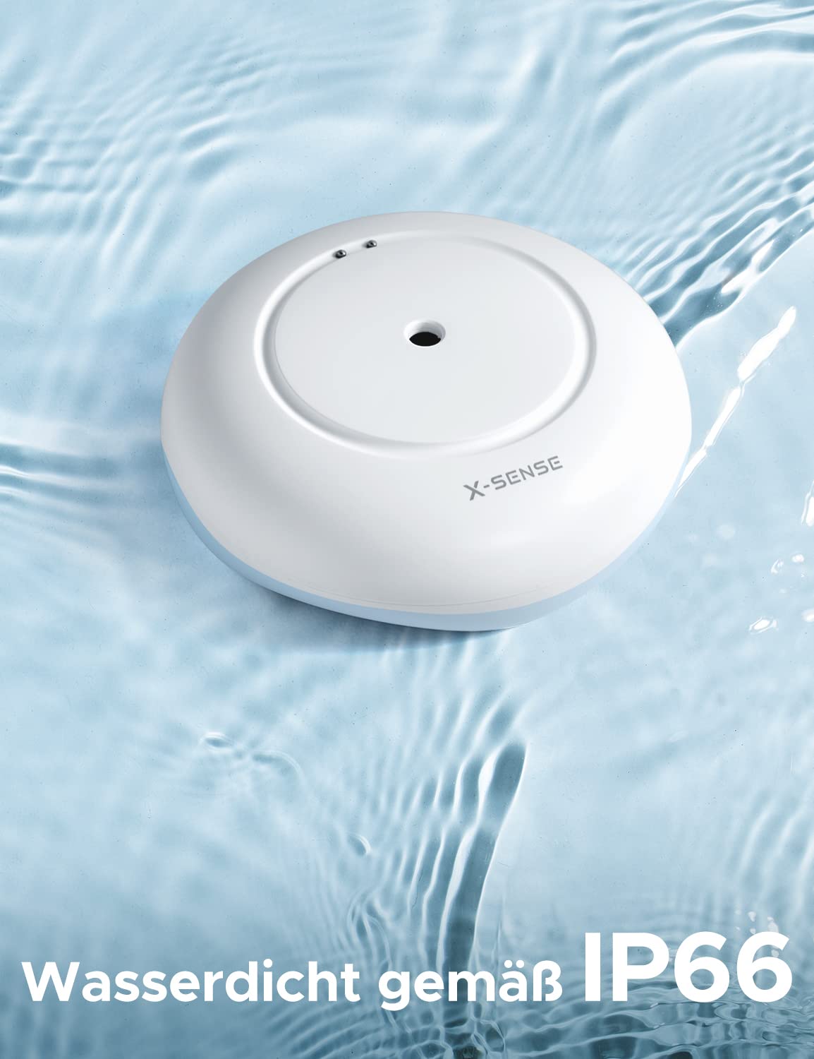 X-Sense Wi-Fi detektor vody s baterií, vodní senzor IP66, vodní senzor WLAN, příslušenství pro sadu senzorů vody SWS54, jednotlivé balení, model SWS51, 1 kus - Obrázek 7